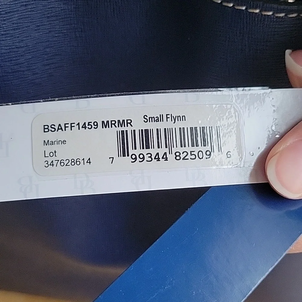 Brand new Dooney & Bourke Saffiano Leather Tote Small Flynn Marine - Picture 4 of 8